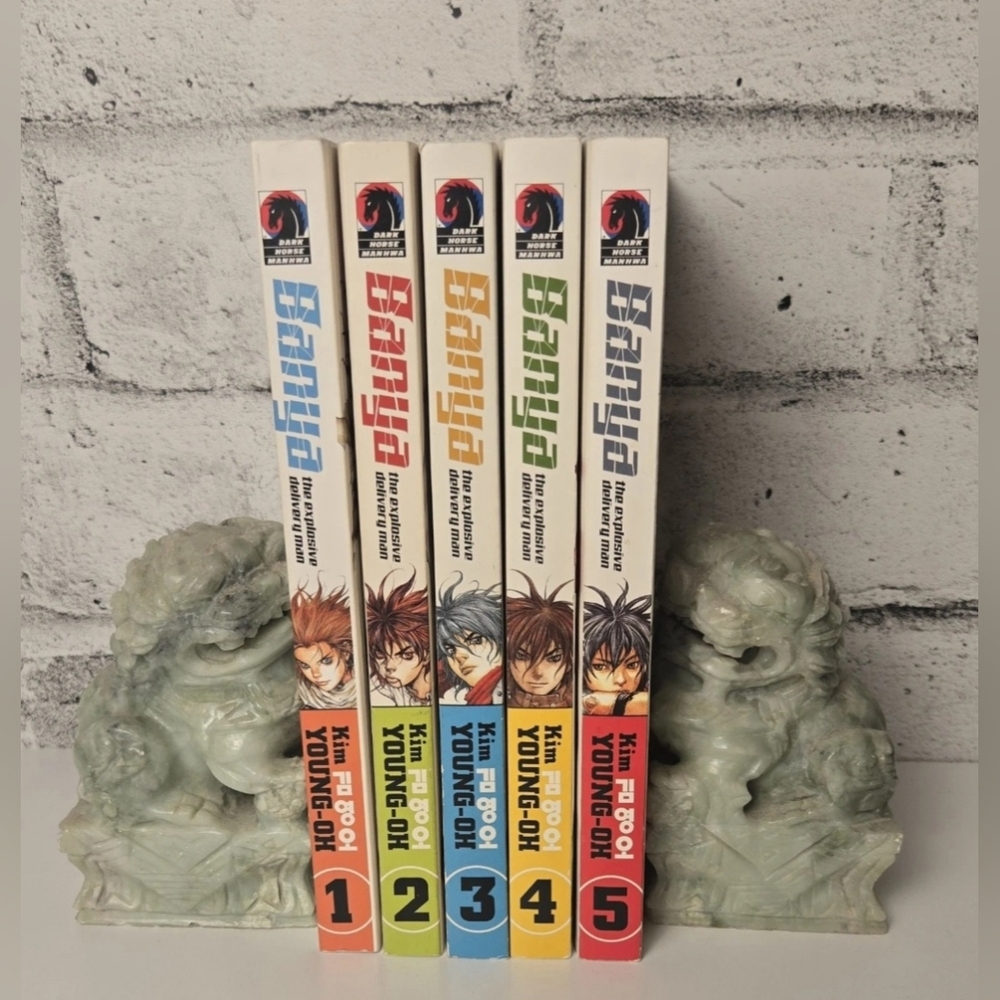 Banya Explosive Delivery Man Manhwa Vol 1 & 5 Kim Young Oh Dark Horse